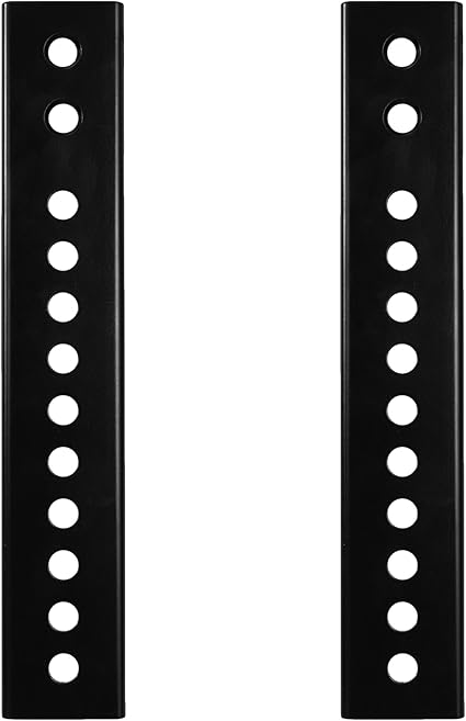 Photo 1 of VIVO Vertical VESA Extender Plate Bracket Kit Designed for Low VESA Pattern TV’s, Fits TV Ceiling Mounts, 2 Brackets, Black, MOUNT-AD165
