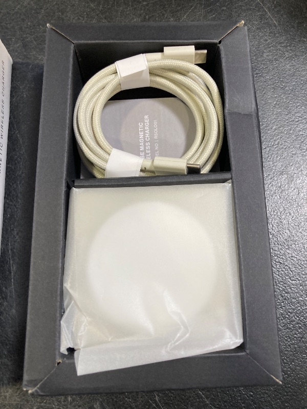 Photo 1 of Native Union Rise Magnetic Wireless Charger – Qi2 Certified & Mag Safe Compatible – Foldable Charging Pad & Stand for iPhone Air, 17 & Other Qi-Compatible Devices – Up to 15W Fast-Charging (Sandstone)