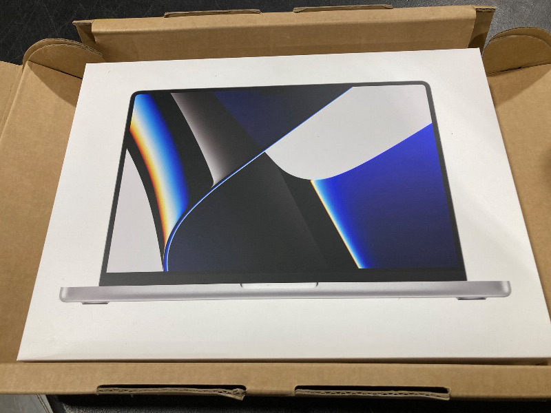 Photo 1 of 2021 Apple MacBook Pro (14-inch, M1 Pro chip with 10?core CPU and 16?core GPU, 16GB RAM, 1TB SSD) - Silver
