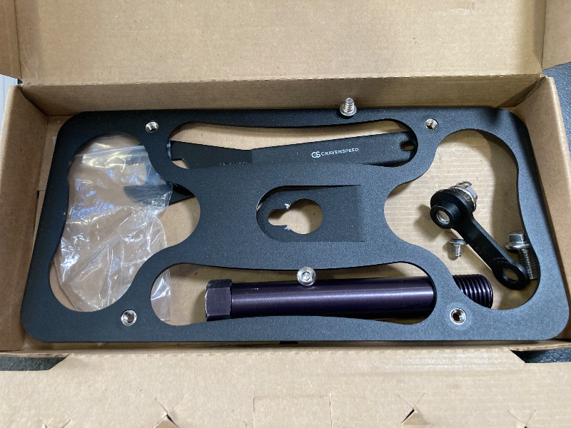 Photo 1 of CravenSpeed Platypus License Plate Mount Compatible with Hyundai IONIQ 5 2022-2024 | No Drilling | Installs in Seconds | Made of Stainless Steel & Aluminum | Made in The USA