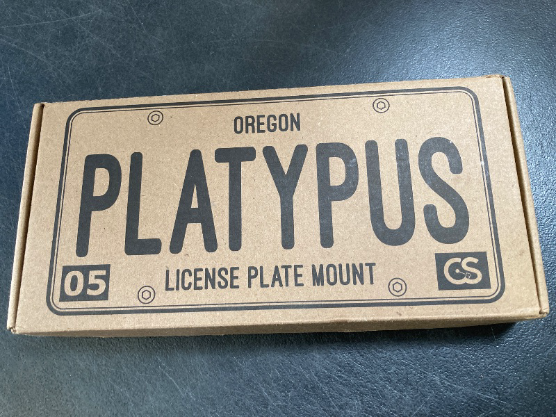 Photo 1 of CravenSpeed Platypus License Plate Mount Compatible with Hyundai IONIQ 5 2022-2024 | No Drilling | Installs in Seconds | Made of Stainless Steel & Aluminum | Made in The USA