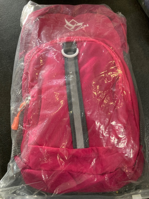 Photo 1 of Ivygreen Kids Hydration Backpack, Hiking Backpack for Boys or Girls with 1.5L Water Bladder (Rose Red - Small)