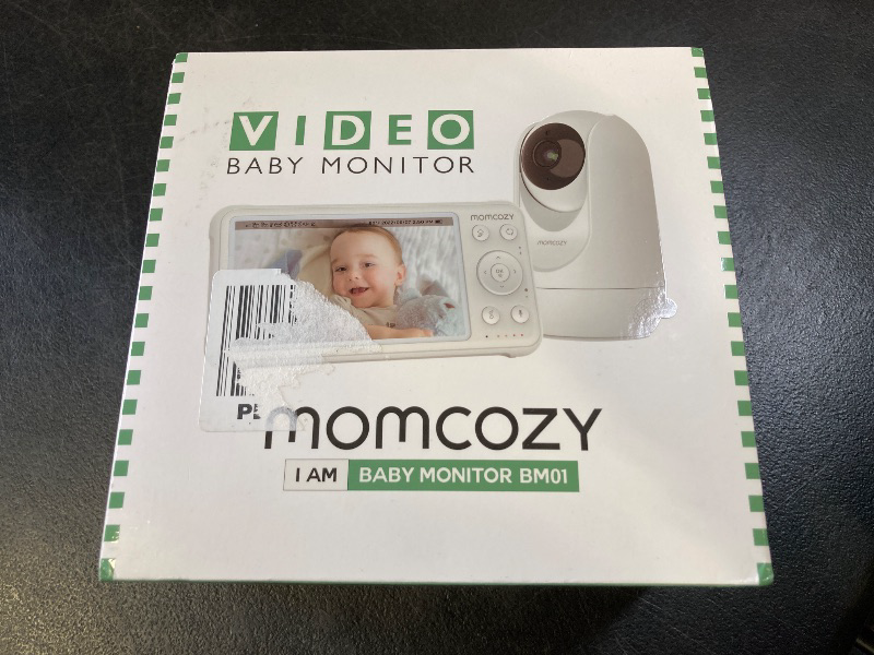 Photo 1 of Momcozy Video Baby Monitor, 1080P 5" HD Baby Monitor with Camera & Wall Mount, Infrared Night Vision, 5000mAh Battery, 2-Way Audio, Temperature Sensor, Lullabies, 960ft Range, Ideal for New Moms, BM01