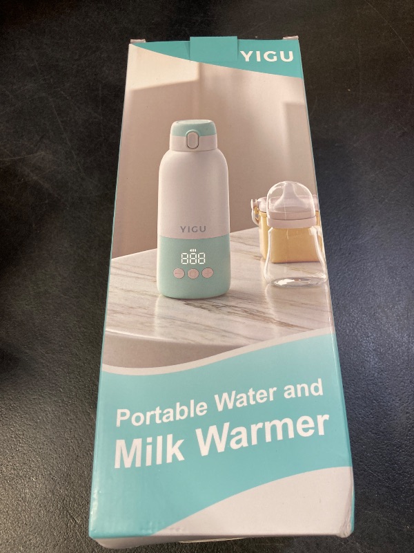 Photo 1 of Portable Bottle Warmer 13500mAh Battery, 80W Fast Heating of Breast Milk and Formula, 12 oz Large Capacity, with 18W Fast Charging Adapter, Precise Temperature Control, Leak-Proof