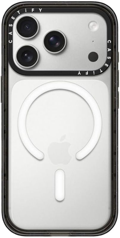Photo 1 of CASETiFY Impact iPhone 17 Pro Case [Slim/Compatible with Magsafe / 8.2 ft. 4X Military Grade Drop Protection] - Black
