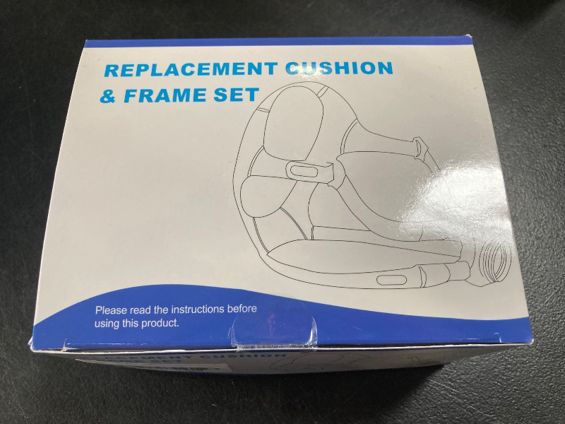 Photo 1 of AirFit F20 Replacement Mask Set Large - Includes Mask Cushion, Headgear, Frame & Clips - F20 Full Face Masks Accessories Supplies(L)