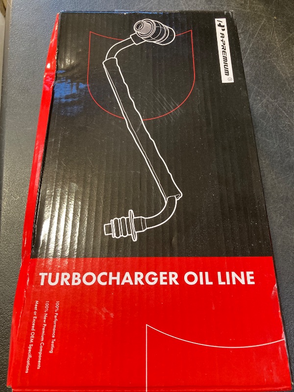 Photo 1 of A-Premium Turbocharger Oil Line Compatible with Ford F-150 2016-2017, Expedition 2016-2017, Transit-150/Transit-250/Transit-350 2017-2023 & Lincoln Navigator 2016-2017, 3.5L, Left Lower