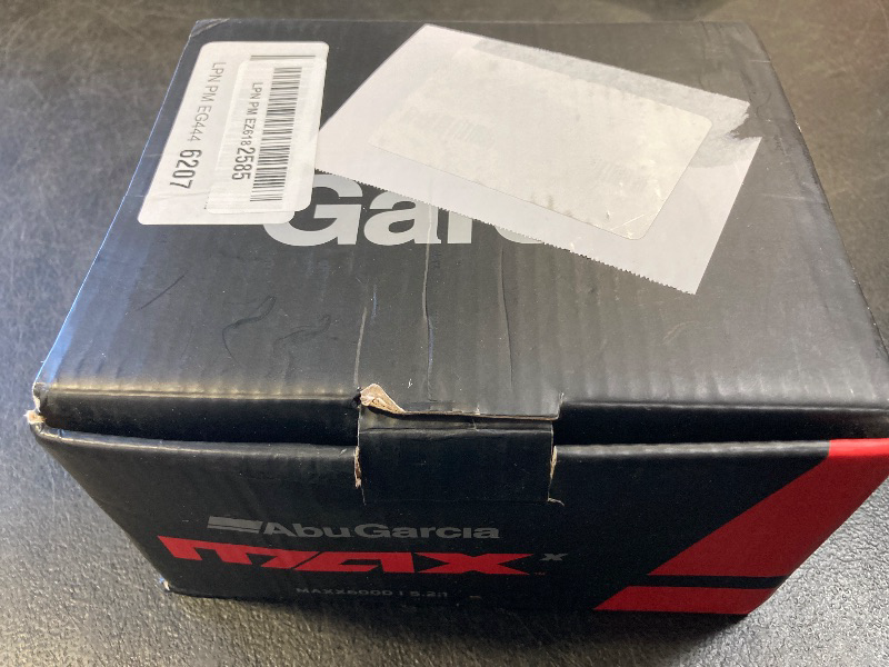 Photo 1 of Abu Garcia Max X Size 6000 Spinning Fishing Reel, High-Performance Freshwater Reel, A-Symmetric Carbon Frame and Rotor, Durable & Lightweight Construction, Max Drag of 14lb | 6.4kg