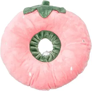 Photo 1 of Adjustable Cat Recovery Collar Soft, Cute Pet E-Collar Neck Cone After Surgery Wound Healing Protective Cone Fit for Kitties, Small Dogs