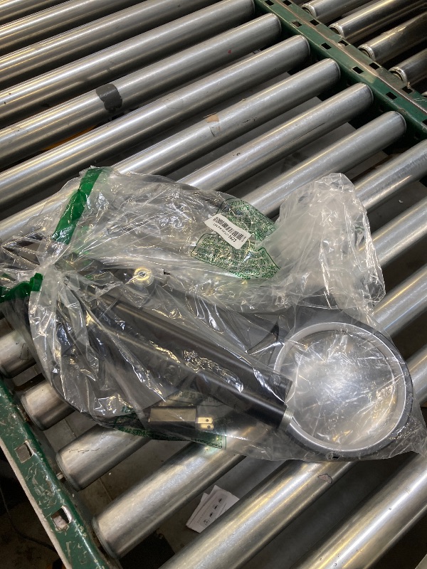 Photo 1 of 10X 30X Magnifying Glass with Light and Stand, 5" Large Floor Magnifier for Close Work, 5 Color Modes, Lighted Magnifying Lamp for Reading, Jewelers, Crafts, Sewing