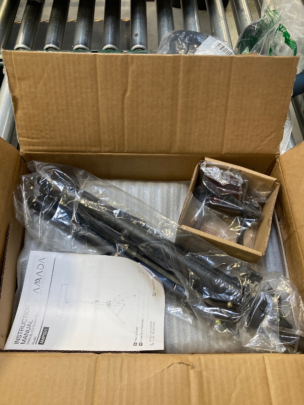 Photo 1 of AMADA Projector Stand, Laptop Stand with Adjustable Height 22 to 36 inch, Heavy Duty Projector Mount as DJ Racks, Portable Projector Tripod Stand, Tall Floor Stand for Office, Home, Stage or Studio