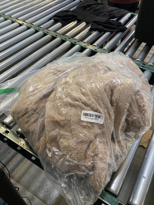 Photo 1 of Bedsure GentleSoft Blankets Queen Size for Bed - Super Soft Cozy Blanket for Women Men Girls, Large Fuzzy Fleece Throw for Bedroom Decor, Light Taupe, 90x90 Inches