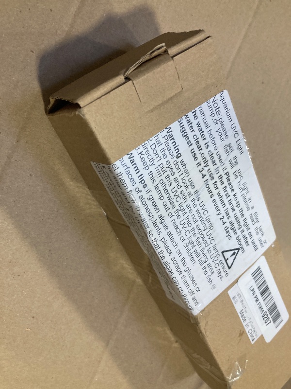 Photo 1 of 13W Timer Aquarium Clean Light Algae Clear Green Bloom Clean Fish Tank Water Clean Lamp for Sump Pond Filter Tank