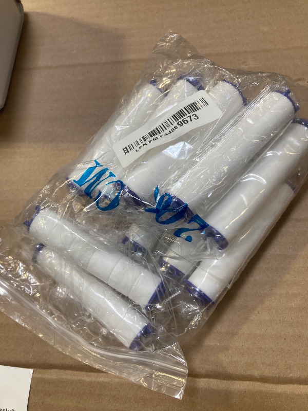 Photo 1 of 12 Pieces Hydro Jet Shower Head Filter, High Pressure Handheld Vortex Turbo Fan Shower Heads Filter