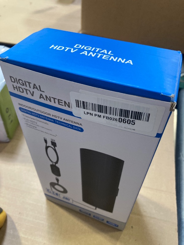 Photo 1 of 2800+ Miles Range TV Antenna, 2025 Strongest Digital TV Antenna Indoor/Outdoor with Amplifier Signal Booster, HDTV Antennas for Local Channels for Smart and Old TVs-38ft Coax Cable-Support 8K 4K 1080p