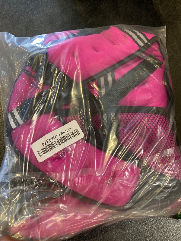 Photo 1 of Amstaff Fitness Weighted Vest - Weight Vest for Running, Strength Training & Muscle Building, Features Reflective Stripe for Safe Outdoor Workouts (8lbs, Pink)