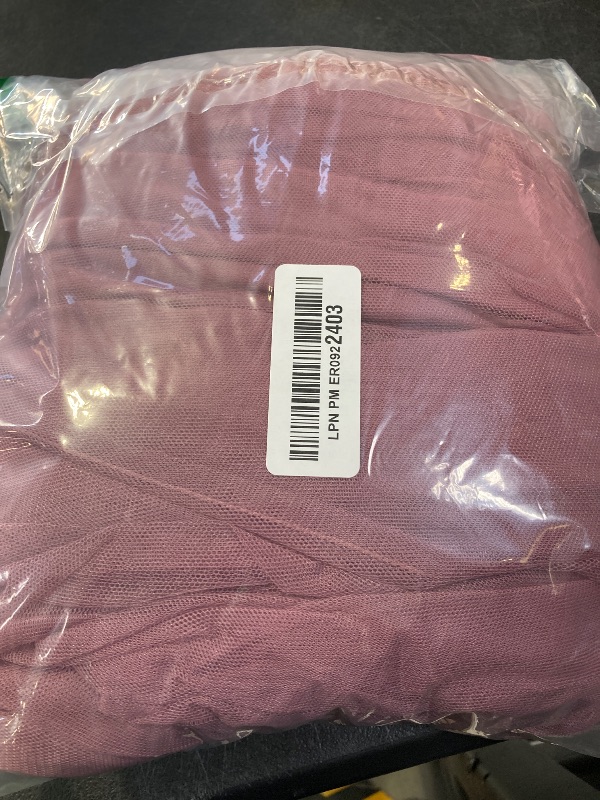 Photo 1 of Mikethon Women's Formal Dresses Long Tulle Evening Gowns Sleeveless A Line Sparkly Sequin Party Guest Homecoming Dress Mauve - L