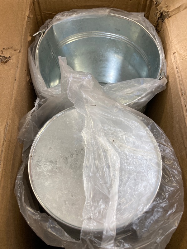 Photo 1 of 25 Pcs Metal Beer Bucket Bulk 3 Quart Drink Buckets Beverage Tub with Handle Chiller Champagne Wine Soda Ice Bucket for for Mimosa Bar Supplies