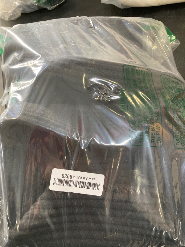 Photo 1 of 8 Pack Small Storage Baskets for Organizing, Woven Rope Bins for Bathroom, Closet, Shelf Organizer, Cute Cube Decorative Box for Towels, Baby Nursery, Toys, Gift Empty Baskets - 11.5"x7.5"x4.7"-Black