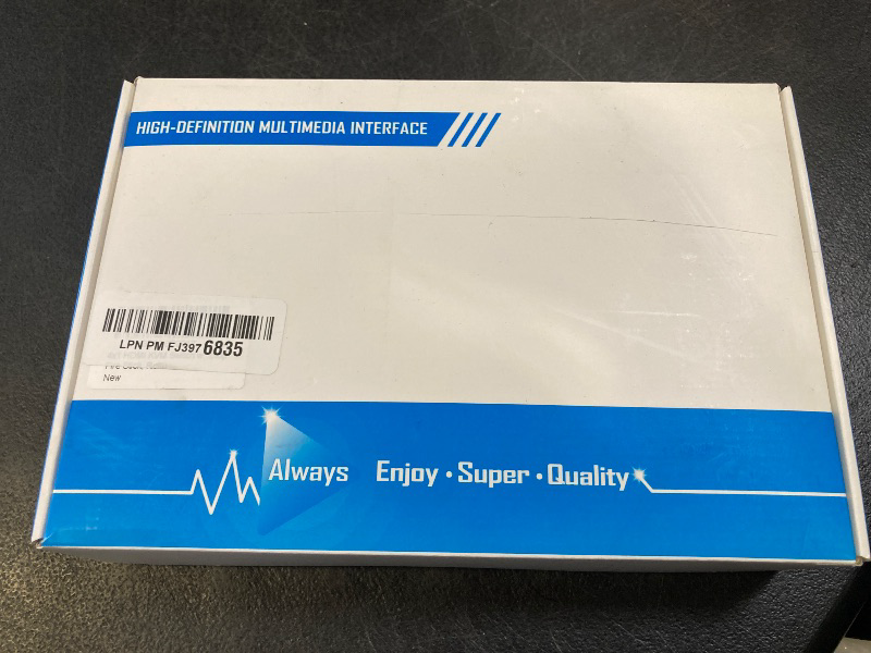 Photo 1 of 4x1 HDMI KVM Switch w/Multi-Viewer, 4K 60Hz Quad HDMI Screen Divider Switcher, 4 in 1 Out Seamless Switching with 4xUSB A 3.0 Cables, Quick View for Camera, PC, Laptop, Fire Stick, Roku