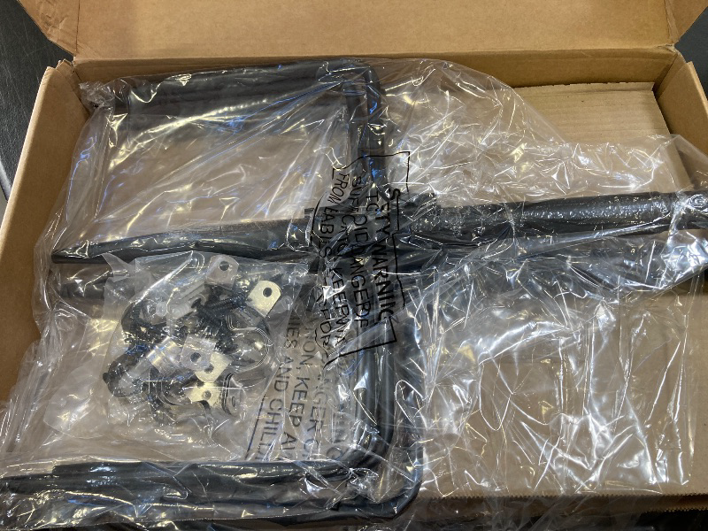 Photo 1 of 4 Pack String Light Poles for Outside, Thickened Metal Lights Hanger Pole Outdoor with Fork, Lighting Hanging Post Accessories for Patio Décor Garden Backyard Yard Front Porch Outside Decorations