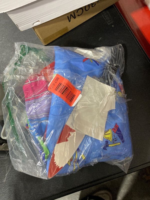 Photo 1 of 5 Pcs Chucky Costume for Kids Halloween Ghost Costume with Mask Knife Tattoos Sticker Paper for Boys Girls Toddler (Large)