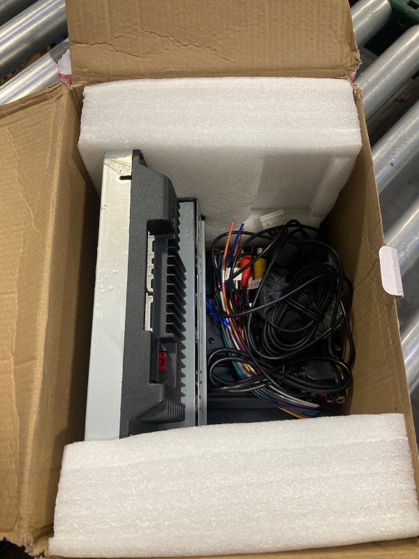 Photo 1 of [2+64G] Hikity Android 13 Single Din Car Stereo, 10.4 Inch Vertical Radio with Wireless Carplay Android Auto Rotatable Touchscreen Car Radio, GPS WiFi Bluetooth EQ Split Screen SWC Mic Backup Camera