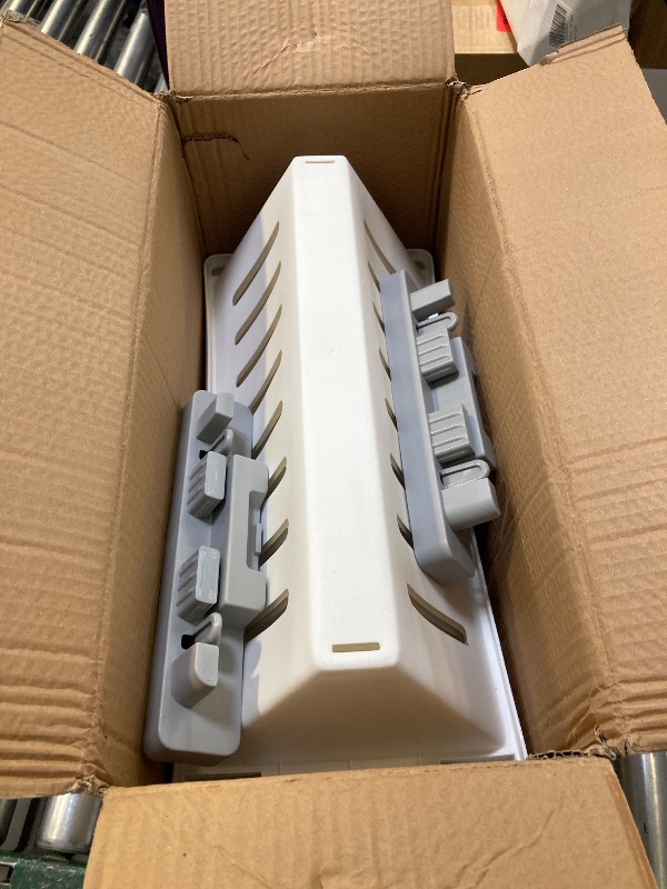 Photo 1 of 5 Tier Book Rack Storage Bookshelf, Mobile Bookshelf with Wheels, Removable Movable Unique Bookcase, Rolling Book Cart, Bookshelves for Students Study in Dorm Classroom Living Room School(White Grey)