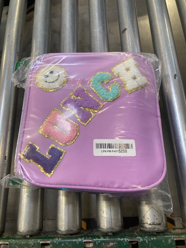 Photo 1 of Aimsnk Kids Bento Lunch Box with 8oz Soup Thermo, Kids Leakproof Lunch Food Containers with 4 Compartment,Insulated Hot Food Jar with Lunch Bag for School, Travel (Purple)