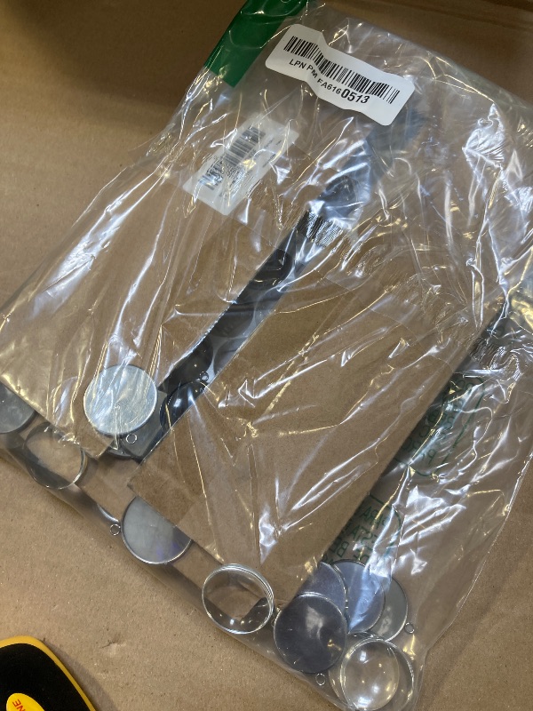 Photo 1 of Bezel Pendant Trays Blanks 25mm, Winspeed 40Pcs Silver Stainless Steel Bezel Trays and 40Pcs Clear Glass Cabochon Pendants for Jewelry Making, DIY Blank Pendant Trays Kit for Crafts