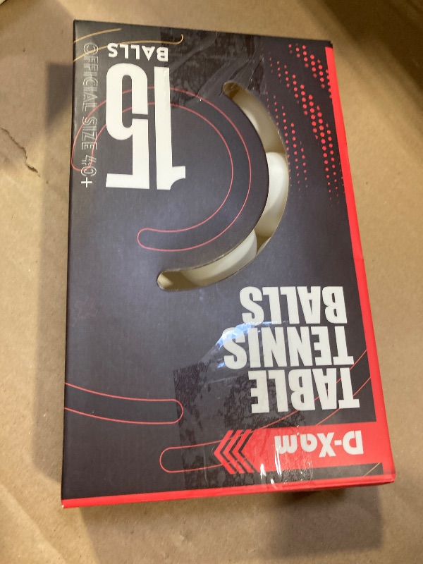 Photo 1 of 15 Pack White Ping Pong Balls 1 Star 40mm Official Size High Bounce Professional ABS Table Tennis Ball for Training & Practice - Durable High Performance