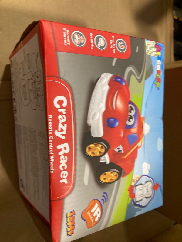 Photo 1 of AEROQUEST Toddler Remote Control Car Pickup Truck Toy for Kid Cartoon RC Vehicle for Toddlers 1-3 Durable Construction for Boys & Girls