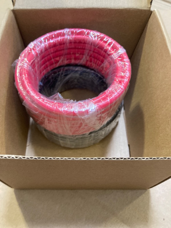 Photo 1 of 8 Gauge Marine Wire 8 AWG Marine Grade Wire Include 8 Gauge 10FT Red & 10FT Black,8 AWG Tinned Copper Boat Cable for Automotive Boat Speakers Battery Solar Outdoor RV Camper Trailer1056809509