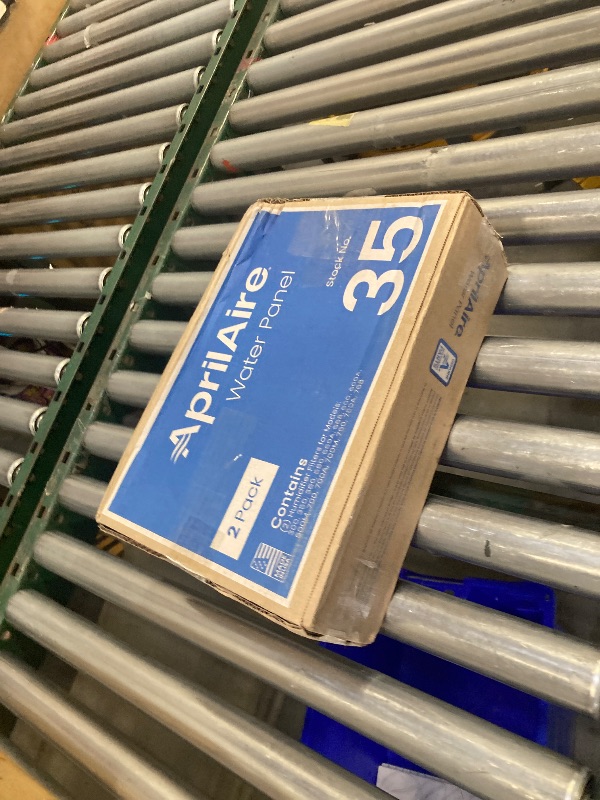 Photo 1 of AprilAire 35 Water Panel Humidifier Filter Replacement for AprilAire Whole-House Humidifier Models 300, 350, 360, 560, 560A, 568, 600, 600A, 600M, 700, 700A, 700M, 760, 760A, 768 (Pack of 2)