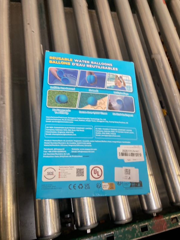 Photo 1 of 12Pcs Reusable Water Balloons, Pool Beach water Toys for Boys and Girls, Outdoor Summer Toys for Kids Ages 3-12