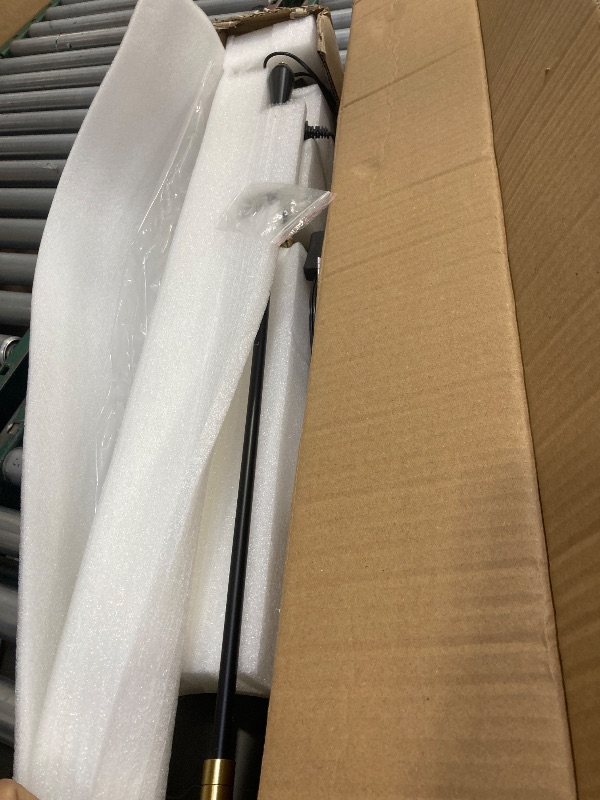 Photo 1 of Adjustable Swing Arm Wall Sconce - 360° Rotation & Dual Power Modes (Plug-in/Hardwired), Vintage Industrial Wall Mounted Light with Matte Black Finish, E26 Bulb Compatible for Living Room & Bedroom