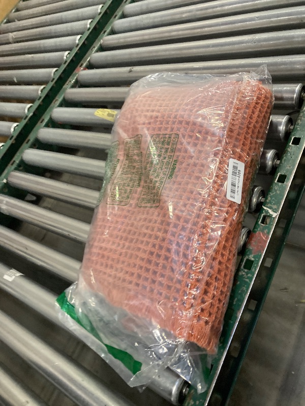 Photo 1 of MIULEE Fall Orange Set of 2 Waffle Bathroom Rugs, Boho Bath Rugs Non Slip Washable, Super Absorbent Bath Mats, Ultra Soft Rubber Backed Shower Mats for Bathroom Floor, Tub, 17"x24"+17"x48"