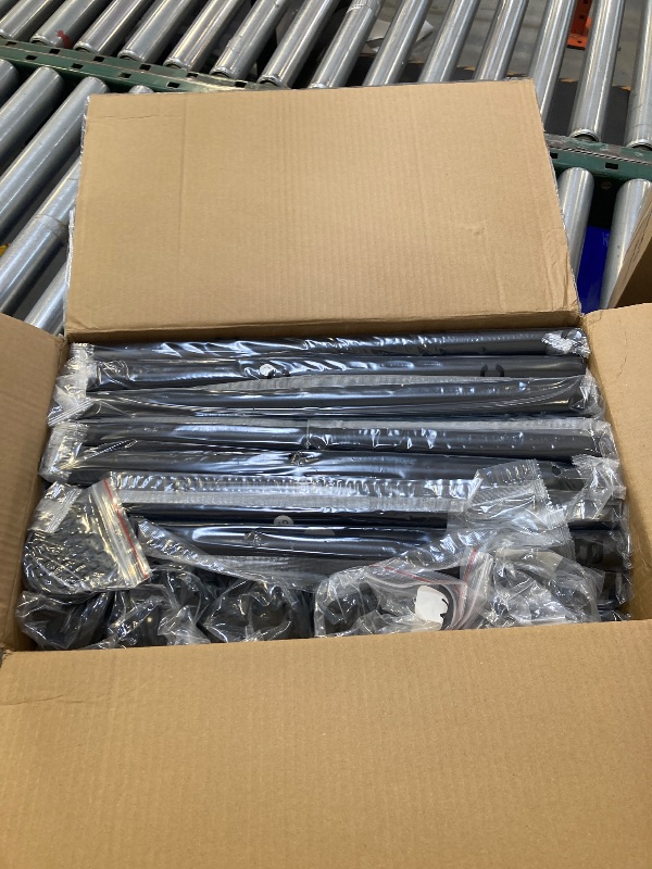 Photo 1 of ALLZONE Partition Room Divider Curtain Rod, Adjustable Wall Divider for Room Separation, 63 to 130inch(H) & 31 to 135inch(W), No Drill, Three Mounting Options, Ideal for Creating Privacy Space, Black