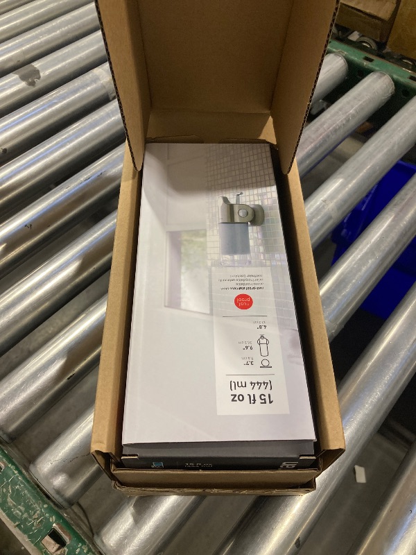 Photo 1 of simplehuman Wall Mount Pumps, Single 15 fl. oz. Shampoo & Soap Dispenser, Stainless Steel