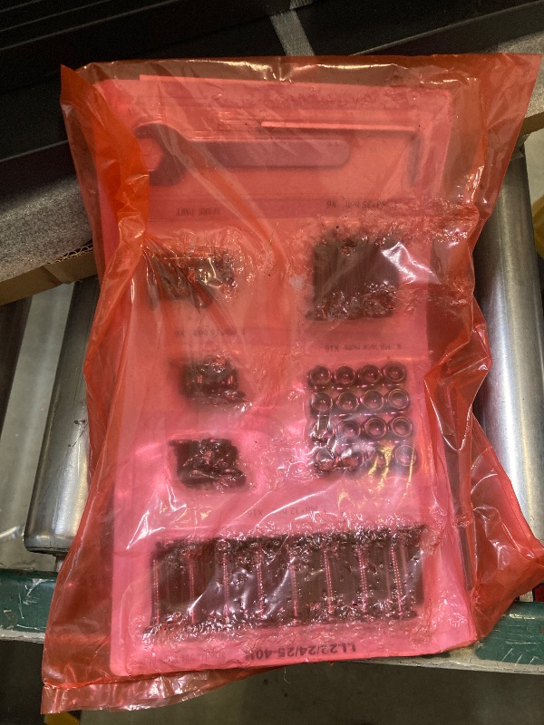 Photo 1 of ***MISSING PARTS*** Likelalaso 24 Inch High Queen Bed Frame with Rounded Corner, Heavy Duty Metal Bed Frame Queen Size Under-Bed Storage Space, No Box Spring Needed, Noise Free, Easy Assembly, Black