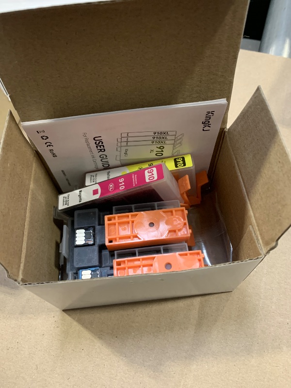 Photo 1 of 910XL for HP 910XL 910 Ink Cartridges Combo Pack Used to HP OfficeJet Pro 8015e 8020e 8010 8020 8022e 8025e 8025 8028e 8035 8035e 8022 8022e Printer - Black, Cyan, Magenta, Yellow