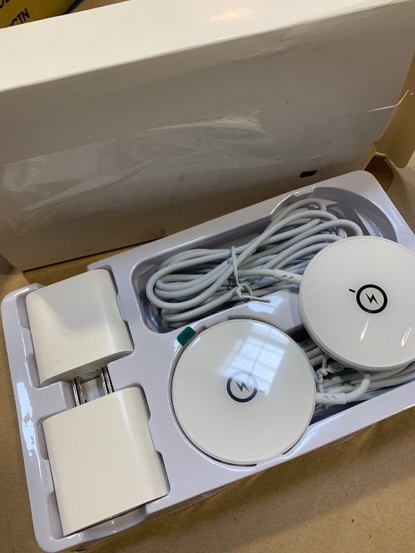 Photo 1 of ?Apple MFi Certified?Magnetic Wireless Charger 10FT Apple Magsafe Charger,2Pack Fast Mag-Safe Charging Wireless iPhone Charge Pad 10Foot USB C Block Adapter for iPhone 17 16 15 14 13 12 Series,AirPods