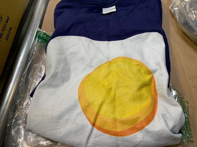 Photo 1 of M Funny Food Halloween Costume Egg costume Adult Kids Toast T-Shirt