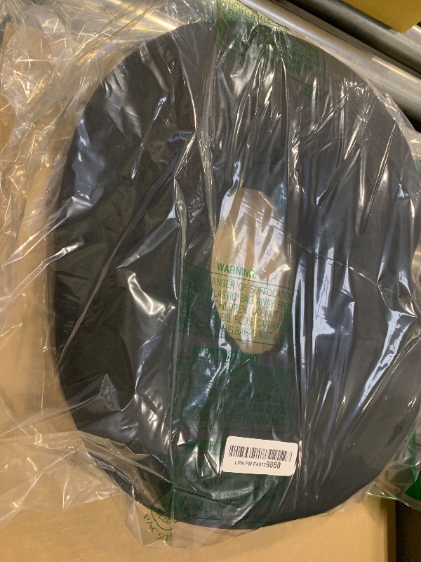 Photo 1 of 5 STARS UNITED Donut Pillow Hemorrhoid Tailbone Cushion – Large Cushion for Pain Relief – Coccyx, Prostate, Sciatica, Pelvic Floor, Pressure Sores, Pregnancy, Postpartum Recovery, Black