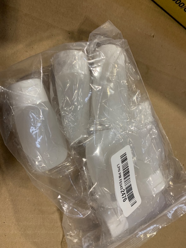 Photo 1 of  30ml/1oz Plastic Squeeze Bottles Travel Tubes Cosmetic Soft Leak-Proof Makeup Toiletry Containers with Flip Cap Refillable for Facial Cleanser Body Bath Shower Gel Lotion Cream Shampoo