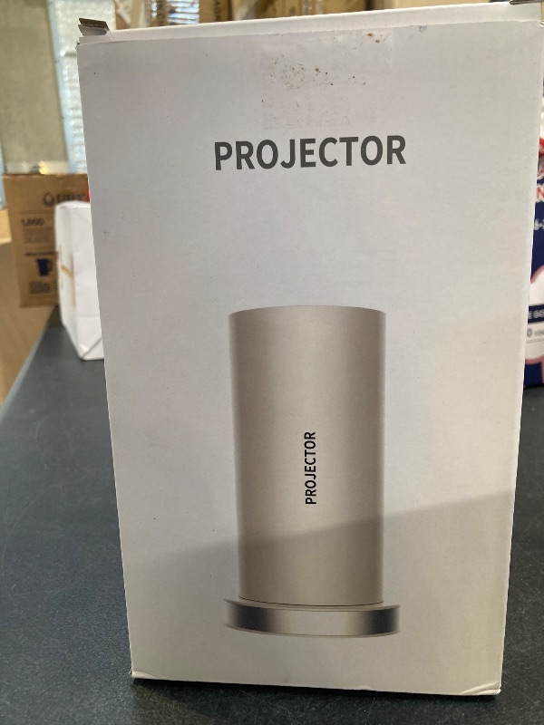 Photo 1 of Mini Portable Projector, Smart Projector with WiFi and Bluetooth 5.3, 1080P Movie Projector for Home Bedroom, 300 ANSI Lumen Electric Focus Built-in Apps, Small Projector for Phone/PC/HDMI/USB/Laptop