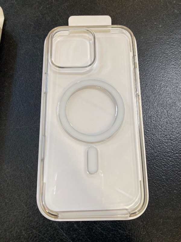 Photo 1 of Apple iPhone 16 Pro Max Clear Case with MagSafe and Camera Control: Lightweight Phone Case, Wireless Charging Compatible, Smooth Glossy Finish