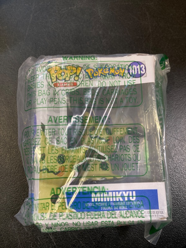 Photo 1 of Funko Pop! Games: Pokemon - Mimikyu - Collectable Vinyl Figure - Gift Idea - Official Merchandise - Toys for Kids & Adults - Pokemon Fans - Model Figure for Collectors and Display