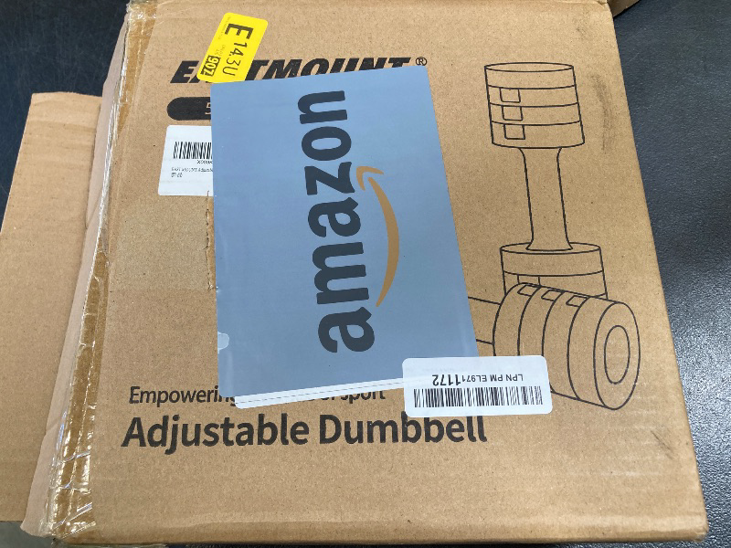 Photo 1 of EAST MOUNT Adjustable Dumbbells 5 lb Dumbbells Set of 2 / Pair 10 lb Total Free Weights 6 in 1 Women Hand Weights for Home, Office, Gym Exercise Training 2lb 3lb 4lb 5lb Fast Adjust