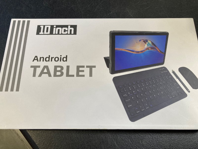 Photo 1 of PEICHENG 10.1Inch MTK8768 Octa-core 2.3GHZ Tablet RAM 10GB(4+6Expand)+64GB ROM IPS800*1280 Screen,6000mAh Battery, Black (Tablet with Case/Keyboard/Cable/Mouse/Stylus)